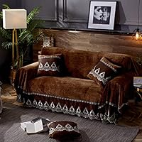 Amazon｜ソファカバー ベロア 無地 防汚 ワインレッド 防塵